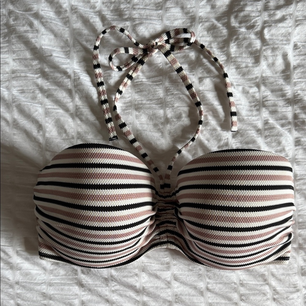 Shade & Shore Multicolor Striped Bandeau